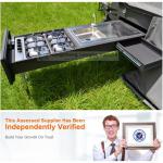 7*6FT hard floor camping trailer with aluminum cover-LH-CPT-04