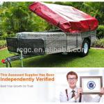 Off-roads camper trailer featuring aluminium dressing&amp; large space