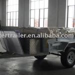 galvanized travelling trailer/VIN number ,OEM,ODM,customized available
