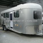 Horse transport car trailer sale with a living area