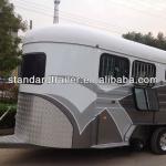 Deluxe extended fiberglass box trailer