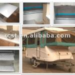 2012 new fiberglass pop up caravan travel trailer, camper trailer