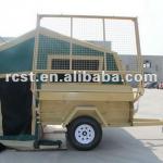 soft floor side folding camper trailer