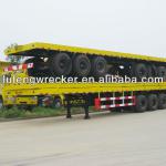 China Tri-axle Flatbed Semi-trailer