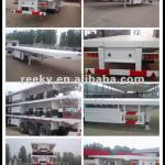 flat bed container trailer price-