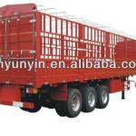 Dongfeng 3 axles side panel of livestock trailer for sale-CGC4187