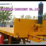 2 axles flatbed trailer for cargo with good quality and good price