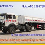 Double axle semi-trailer chemical liquid truck