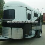 horse float straight load deluxe 2 horses manufacturer-STD-2HSL-L400