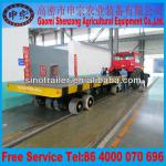 40 ton trailer heavy duty low flatbed trailer sale-7p-40