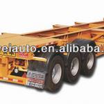Favorites Compare 20ft and 40ft flatbed truck trailer, 3 axles trailer,flatbed truck trailer