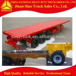 40 ft container sino flatbed semi trailer