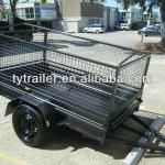 New style Galvanized Cage Trailer 6*4-