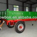 Self-discharging,rear-dump trailer for wheel tractor,model 7CX-2