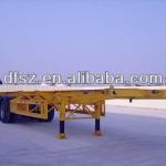 20 feet double axles container trailer-DFZ9400