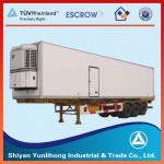 Dongfeng EQ9400XLC01 tri-axle refrigerated semi trailer