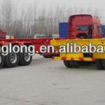 Container semi trailer with 40 ton