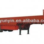 Dongfeng 3 axles sidewall cargo trailer