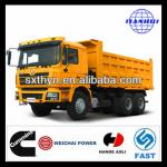 SHACMAN 10 wheel dump truck capacity for sale