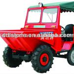Construction mini dumper F-20Y with electric starting, 4x4 wheel drive with loading 2ton
