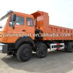 Beiben 380hp 8x4 50ton dump truck