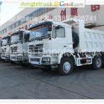 RHD SHACMAN F3000 dump truck with cummins engine 345HP and 385HP