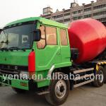 [611-QU] - Used fuso cement mixer truck ENGINE: 8DC9