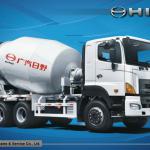 HINO 6x4 concrete mixing truck-YC5250GJBFS2PM