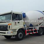 Concrete mixer transport truck