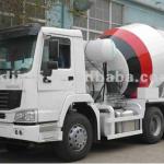 SINO TRUCK HOWO chassis 8m3 concrete mixer truck/cement truck-ZZ1257N3241