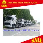 Exported Truck-- CNHTC HOWO A7 380hp tractor truck head-