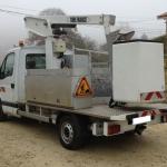 Truck renault master 100.35 euro 5 CDI with work platform Versalift ET30NFXS 11 meters working height-Master 100.35 Euro 5