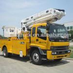 ISUZU truck mounted aerial work platform 24meters (FTR)