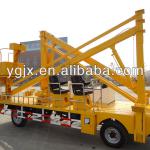 ZGK12 Full hydraulic drive and low alloy steel plate Self propelled Truck mounted aerial work platform