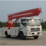 Dongfeng Cummins engine 18m hydraulic aerial cage truck