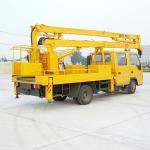 16m aerial platform truck,isuzu NKR77 high lifting platform trucks,hydraulic platform truck on sale!!