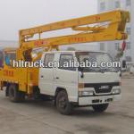 overhead working hydraulic aerial cage