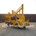 GK12 loading paltform, 14m long rasing, three phase electric, yellow color, forklift truck with heavy demand in the market