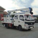 telescopic boom trail lift truck for sale foton factory