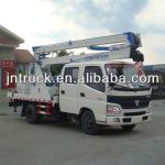 electric platform truck foton 14m electric operation truck
