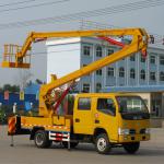 Dongfeng double row high operation truck 10m,made in china-CLW5054JGKZ3