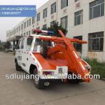 Isuzu chassis wrecker truck towing truck