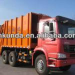 6x4 HOWO Garbage Compactor truck/HOWO Compressed Garbage Truck-ZZ1167M4617C