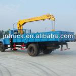 remote control hydrualic 5ton crane truck (3boom arm )