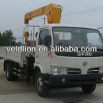 DongFeng 8T crane truck mounted crane truck for sale