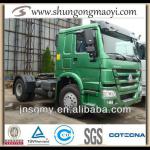 china howo 371hp tractor head 4*2 with A/C for sales