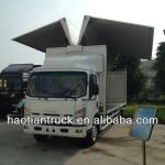 Famous Isuzu 4*2 mobile stage truck-QL11009PA