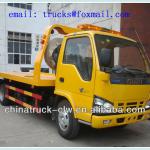 Hotest sales 4x2 ISUZU flat bed recovery truck-NKR77PLPACJAY