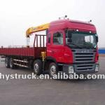 JAC 8X4 Truck with crane,lorry truck with crane-HYS5314JSQ