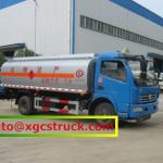 Hot sale 5000L fuel tanker truck